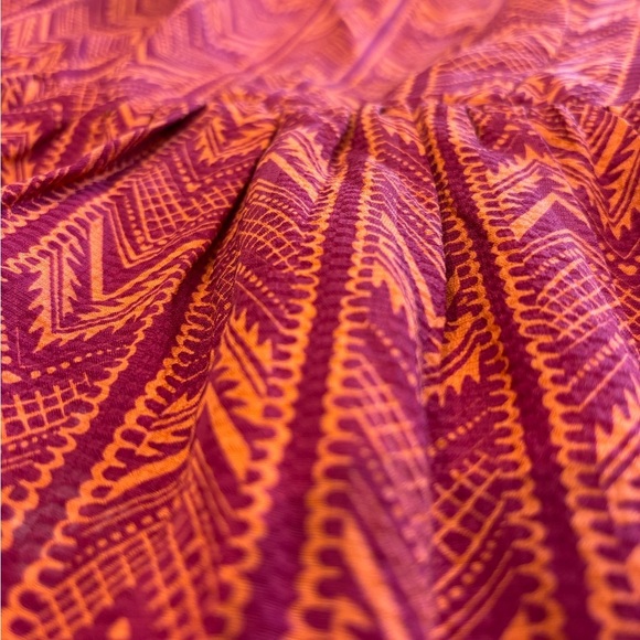 Bec & Bridge Silk Open Back Red Orange Mini Dress - Picture 3 of 7